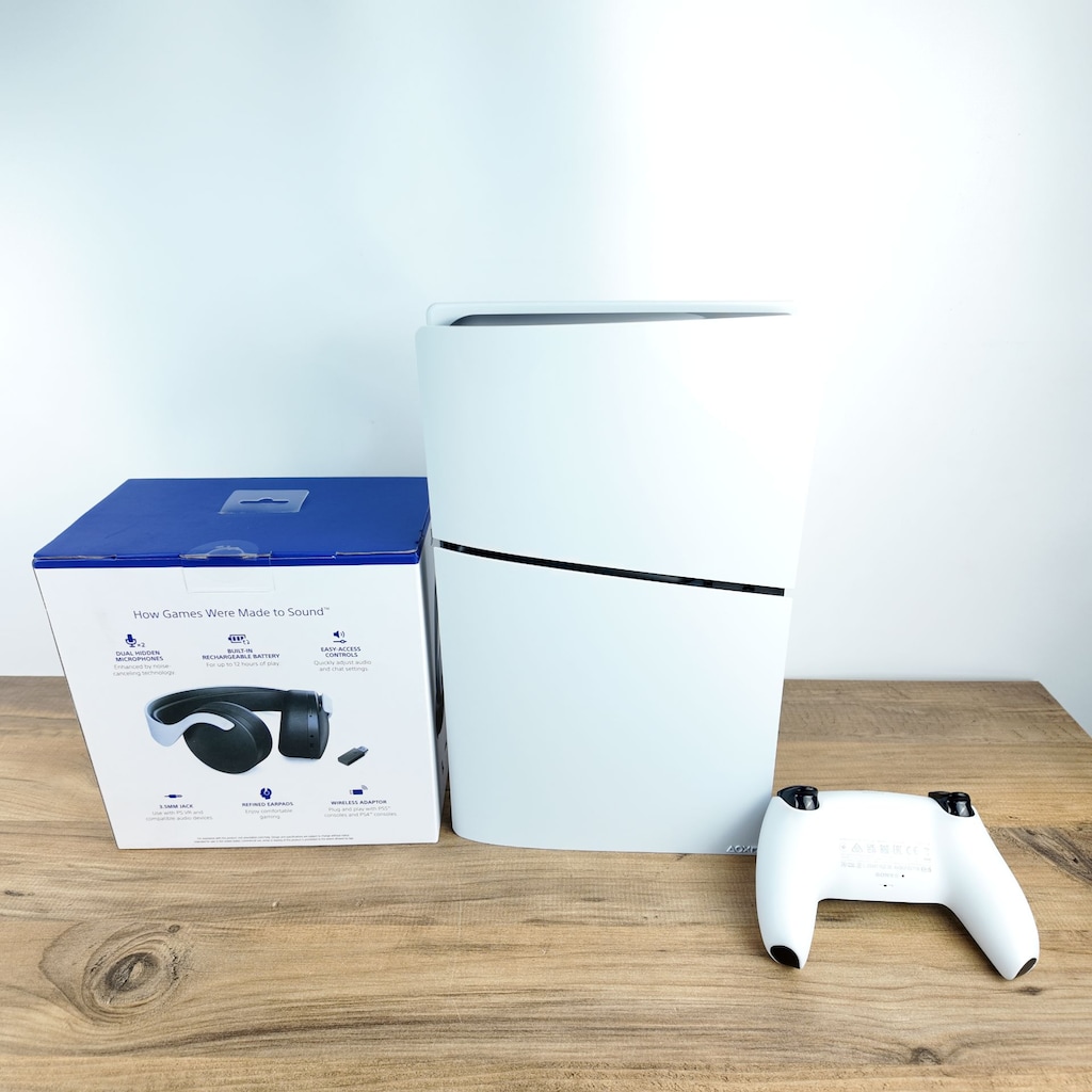 PLAYSTATION 5 SLIM DİJİTAL KASA TEK KOLLU + PULSE KULAKLIK SIFIR - 3