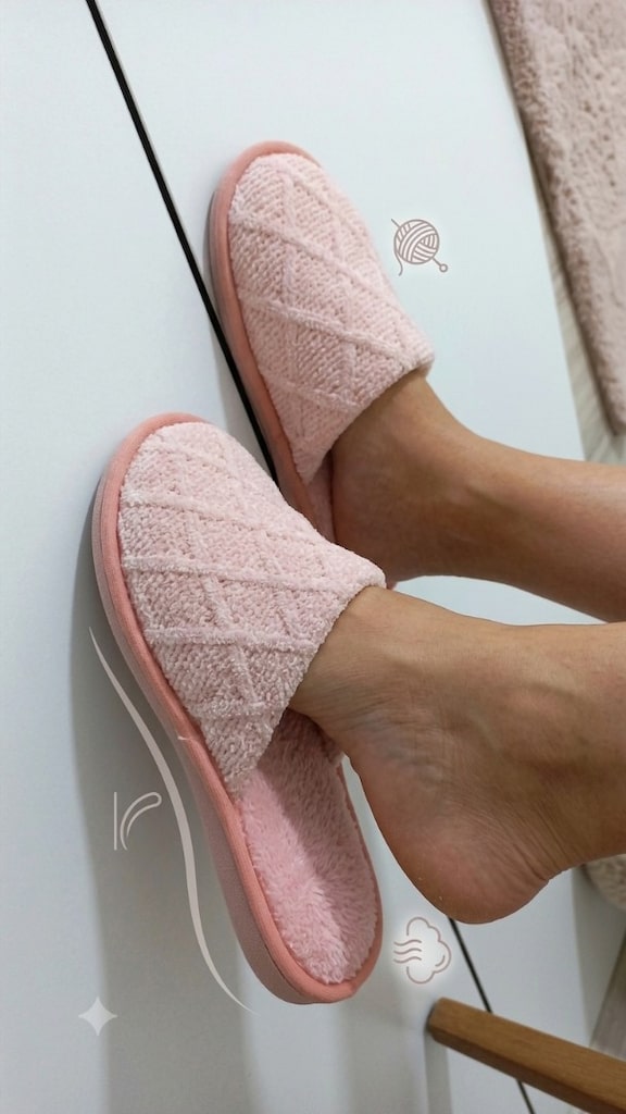 Pastel Pembe FLEX Ev Terliği Rahat ve Şık - 3