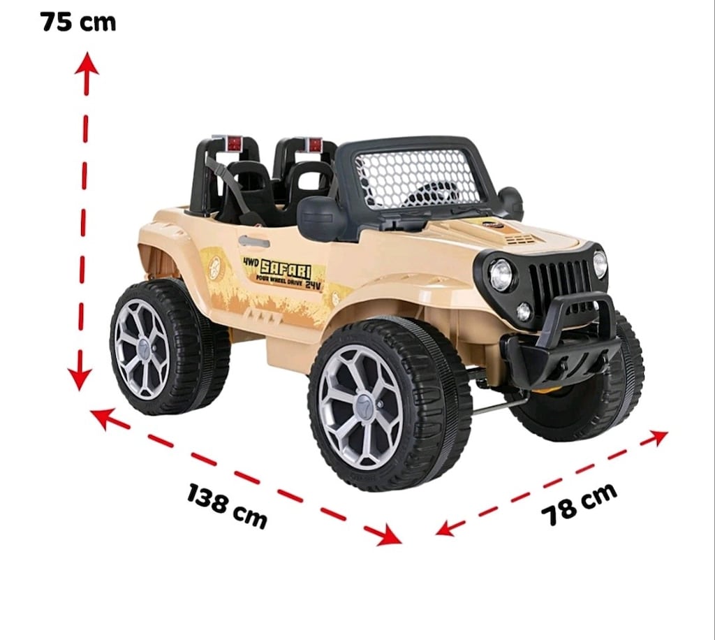 (AnkaCar çocuk oto galeri)2026 4x4 24 VOLT KUMANDALI AKÜLÜ ARABA - 3