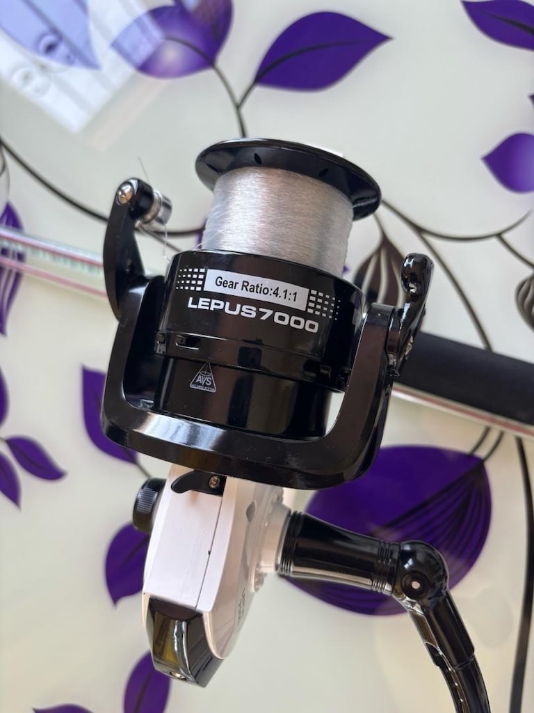 Bauer Crystal 210 Kamış + Bauer Lepus 7000 Makine + 100 m Misinalı Tem - 3
