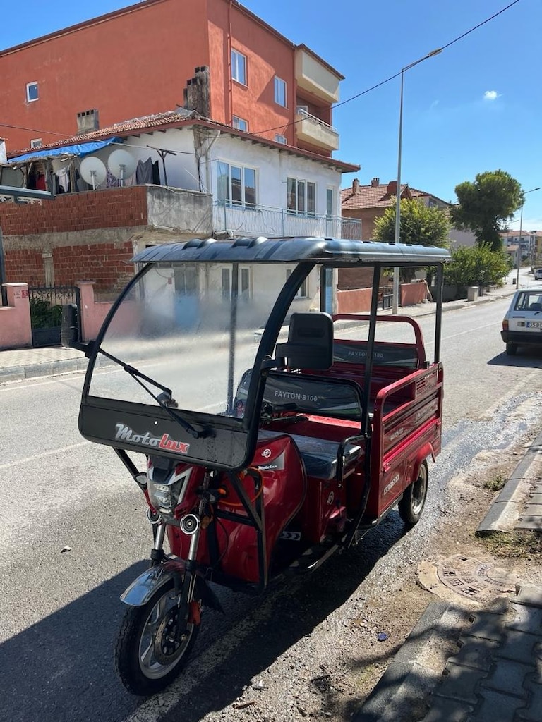 Motolux Fayton 8100 Elektrikli 3 Tekerlekli – Çok Az Kullanıldı - 3