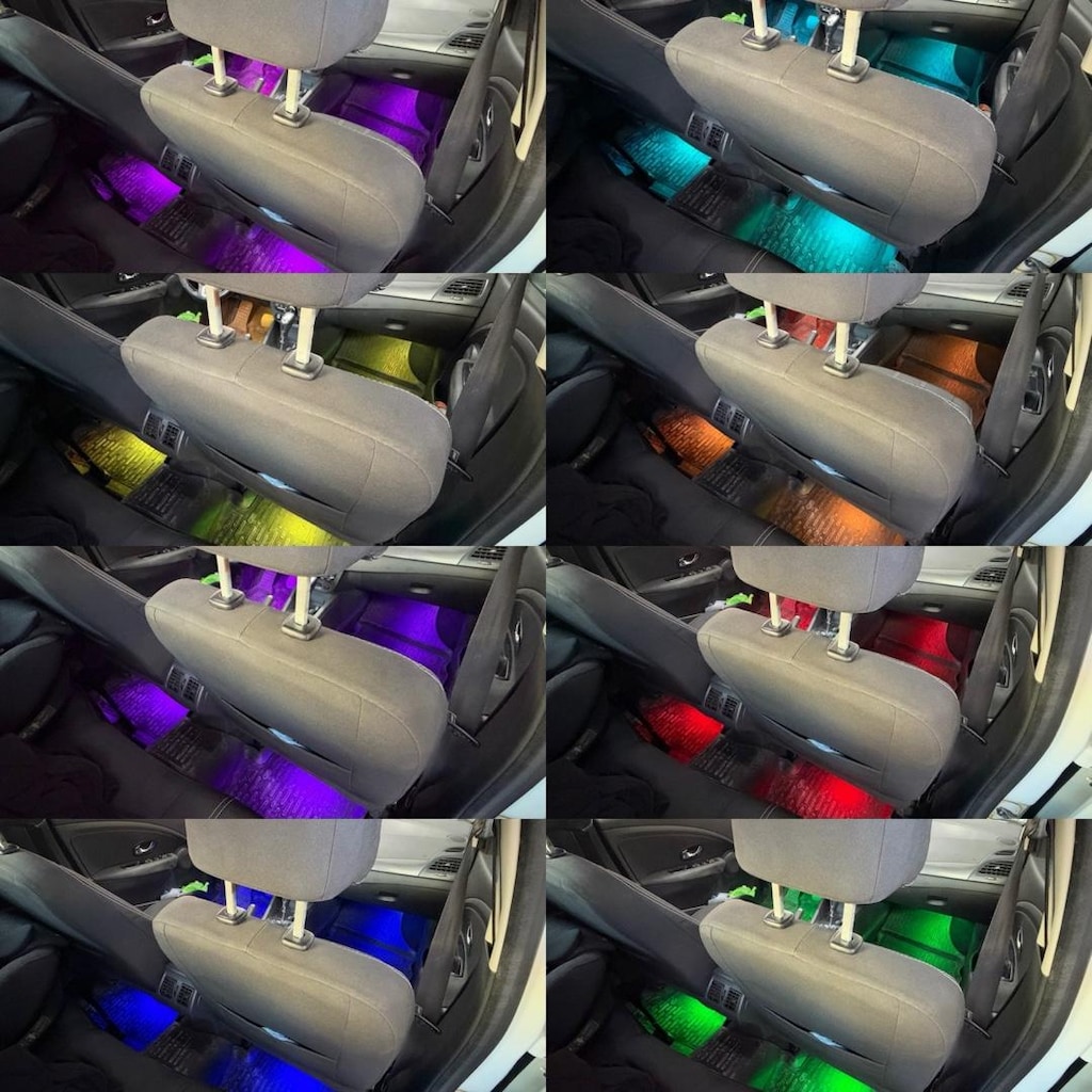 megane 3 rgb ayak aydınlatma uygulaması - 4