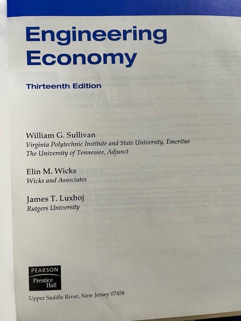 Engineering Economy - 8