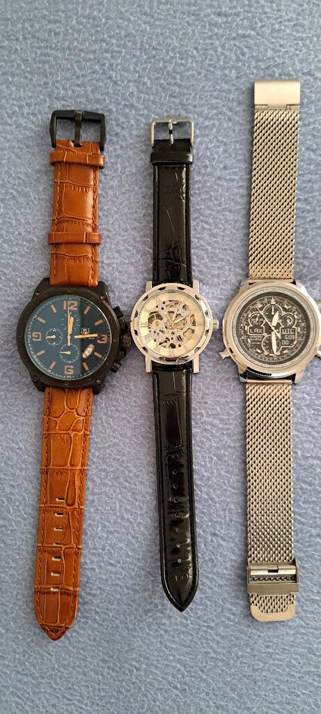 sıfır TAGHEUER pilli ve otomatik kronografli 3 adet saat - 2