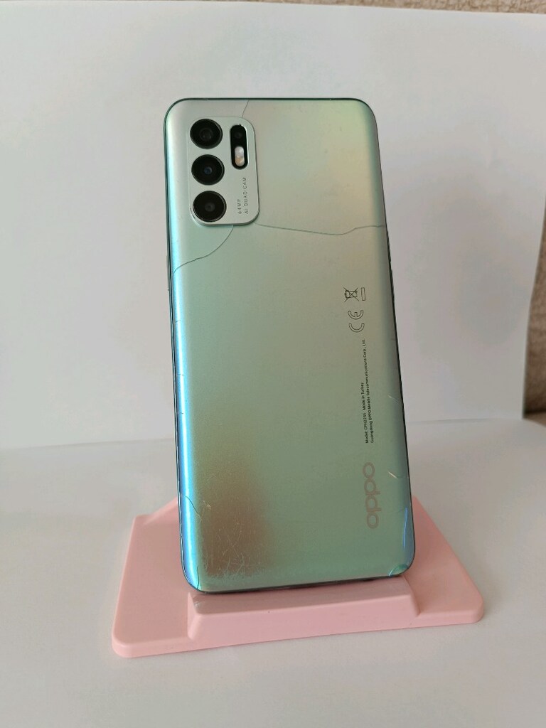 Oppo reno 6 128 gb arka kapak kırık harici hatasız emsalsız temizlikte - 10