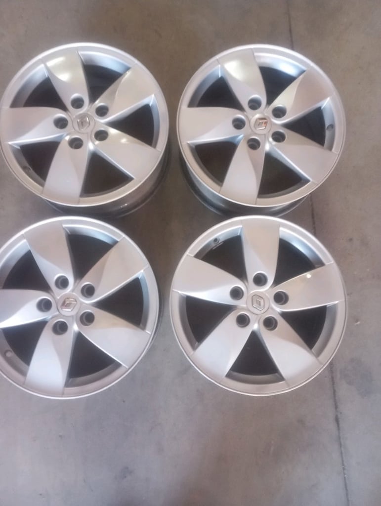 5x114.3/16 orjinal Renault Fuluance çelik jant - 17