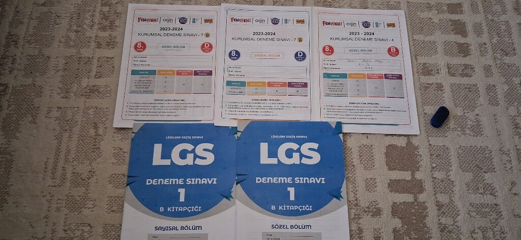 8 inci sınıf test kitaplari - 3