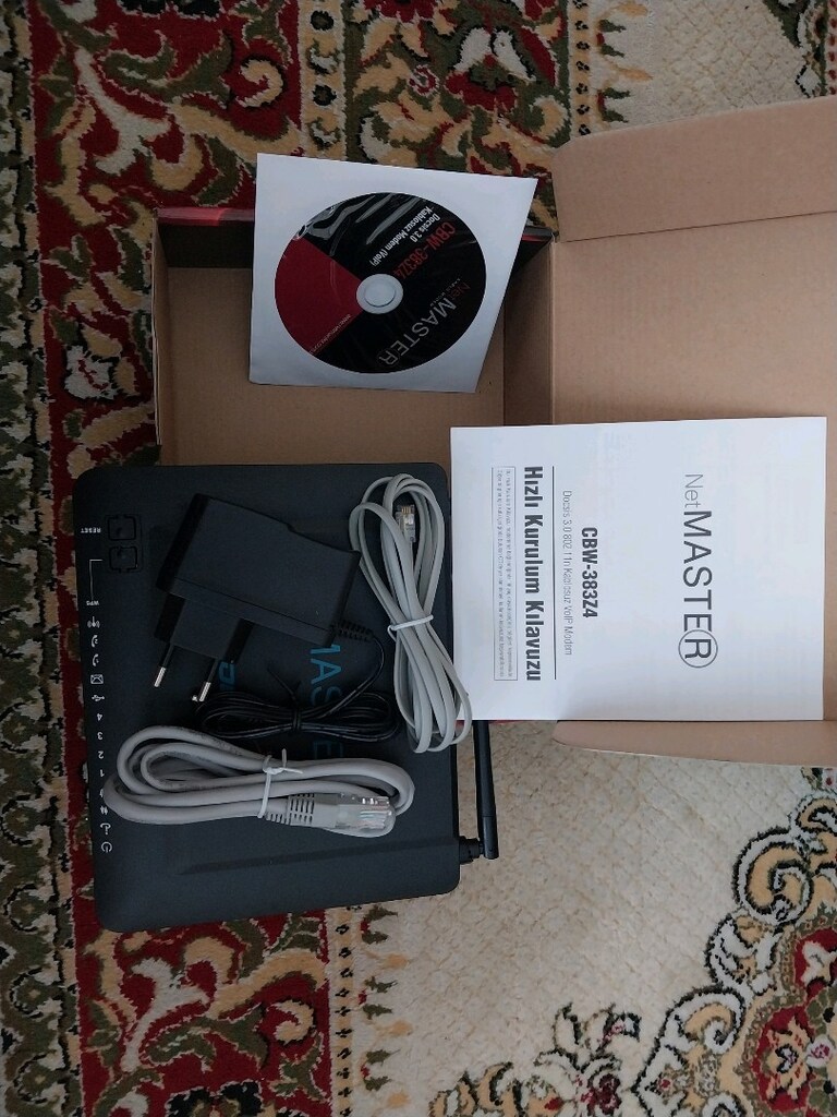 Netmaster CBW-383Z4 Kablonet modem - 3