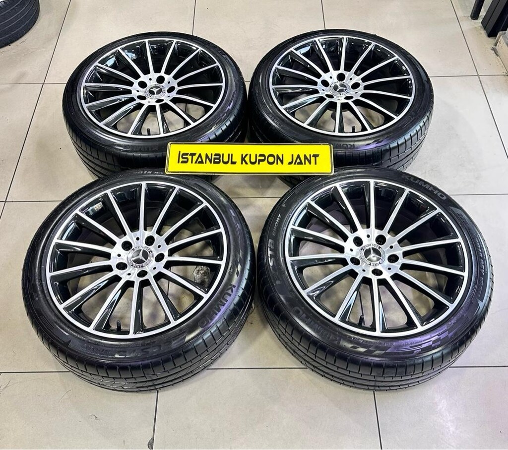 18 İNÇ SIFIR ! MAYBACH JANT LASTİK TAKIMI 1AYLIK 5x112 MERCEDES 2026 - 2