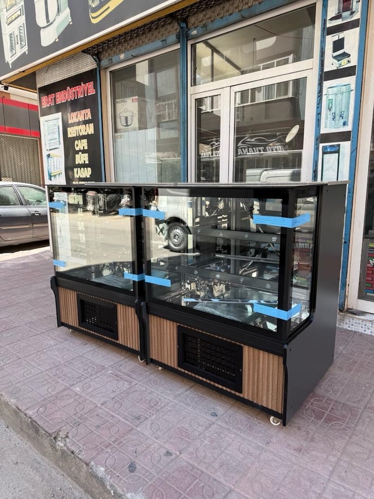 pasta dolabı vitrin dolabı tatlı dolabı kebap dolabı meze dolabı endüs - 12