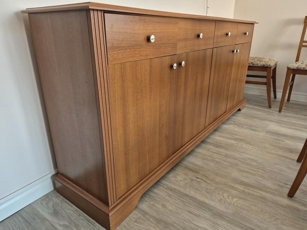 Tepe Home Masif Ağaç Yemek Odası Takımı (Masa+Konsol+8 Sandalye) - 5