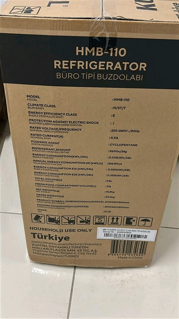 MİNİ BUZDOLABI SIFIR KUTUSUNDA - 2