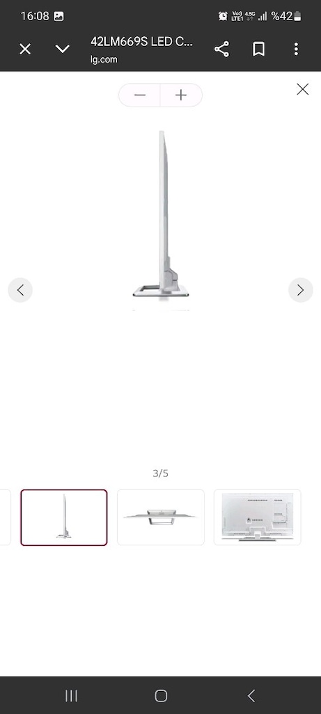 lg 42 lm669s smart tv uydulu (aciklamayi oku) - 6