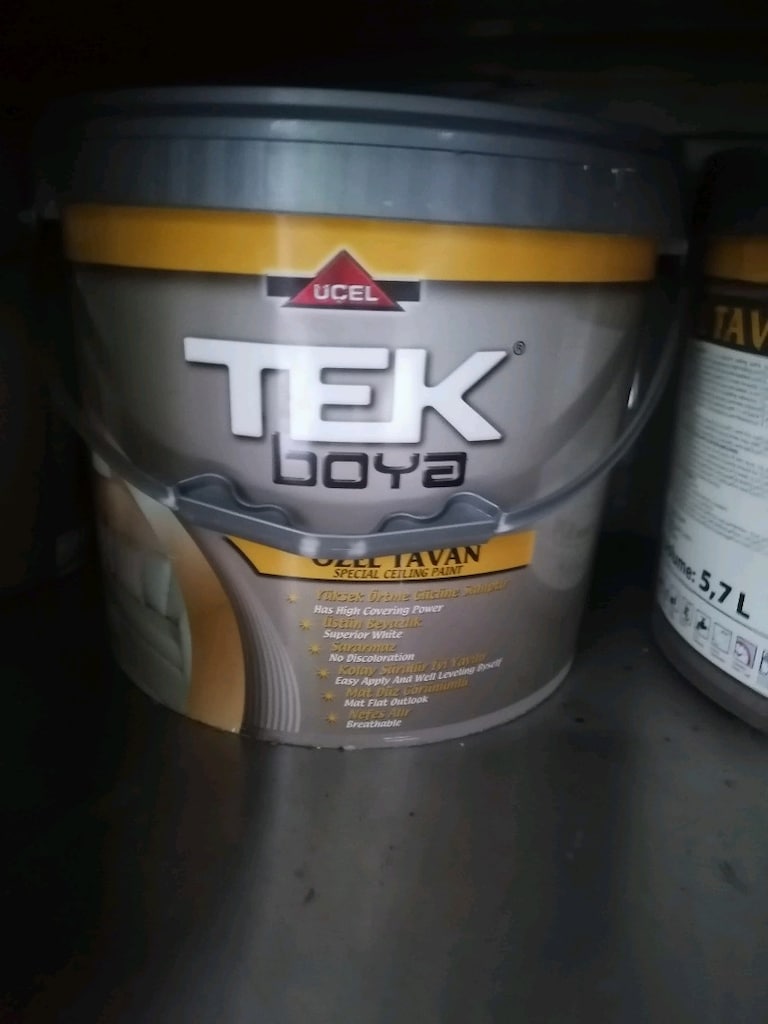 3 ADET TEK TAVAN BOYASI 10 KG - 4