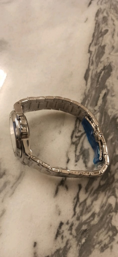 Patek Philippe takvimli pilli çelik kasa kordon kol saati - 7