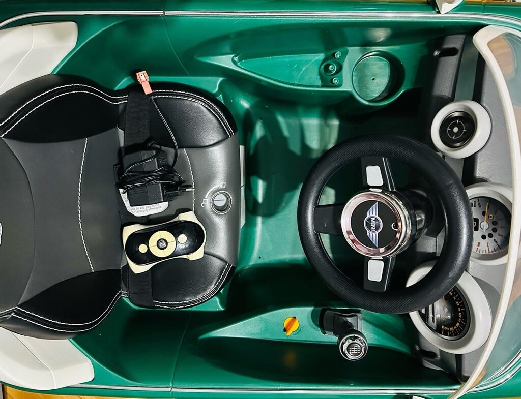 Mini Cooper Lisanslı Akülü Araba(kumandalı) - 7