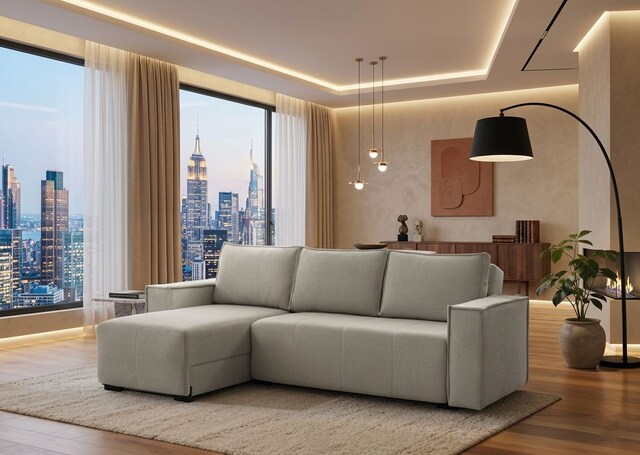 Sıfır , 237 x 169 Köşe Koltuk Takımı / L koltuk/ Lüks Corner Sofa set