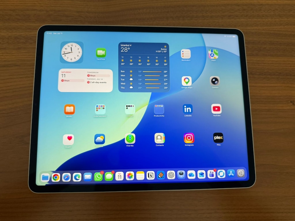 iPad Pro 6 - 12.9 inc - 512GB - Apple Pencil - Apple Smart Folio - 3