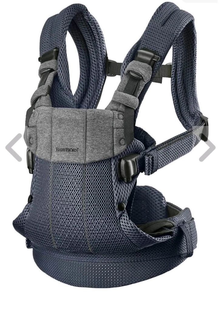 BabyBjörn Harmony 3D Mesh Kanguru – Orijinal –Temiz – Gri - 4