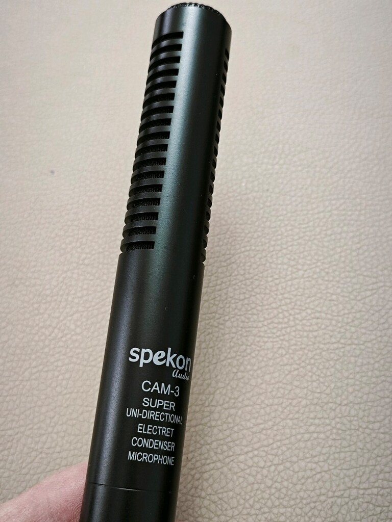 Spekon CAM-3 Super Cardioid Electret Condenser Mikrofon (Kutulu/Temiz) - 7