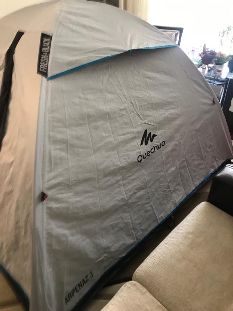 Quechua Arpenaz 3 Fresh&Black 3 kişilik kamp çadırı - 2