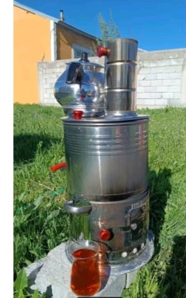 semaver ve mangal seti - 5