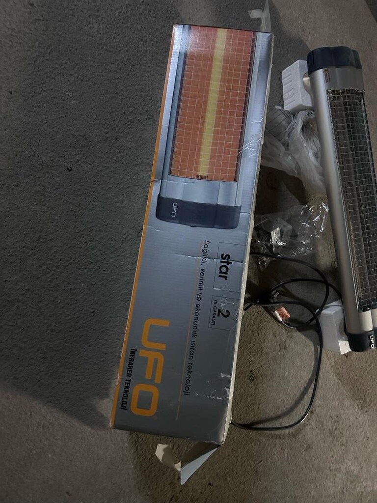 Az kullanılmış UFO Star 2400 W ayaklı Isıtıcı - 3