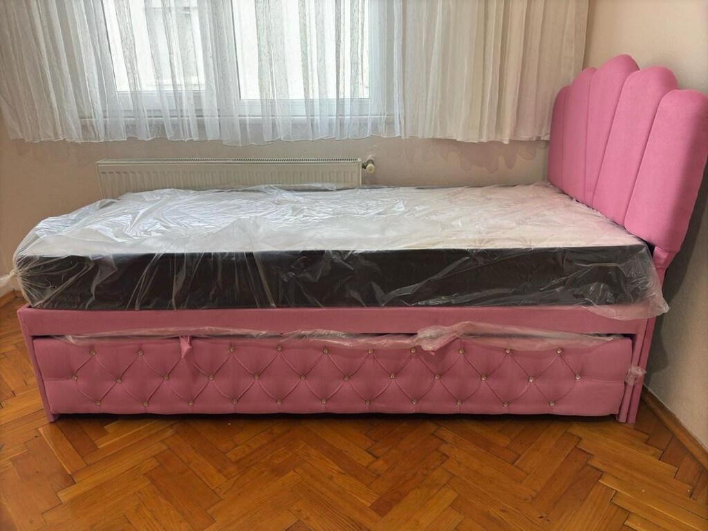 Yavrulu Baza 2 adet yatak dahil sıfır İmalattan - 4