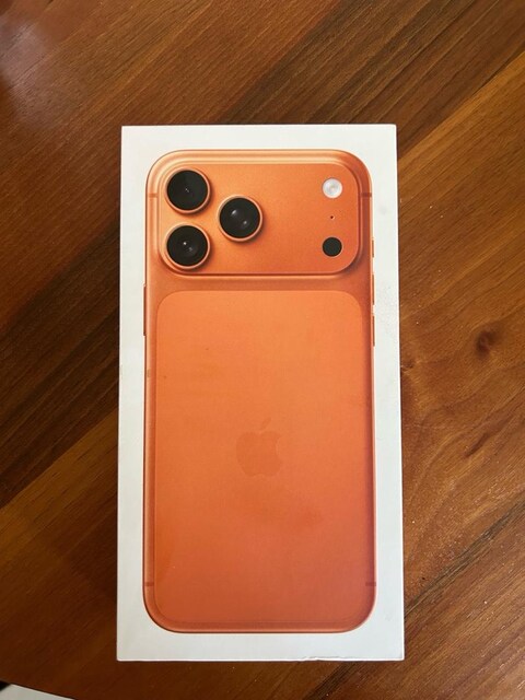 iPhone 17 Pro Max 256 GB Turuncu