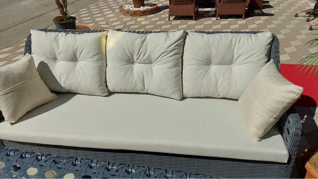 SON DERECE KALİTELİ UYGUN FİYATLI RATTAN BALKON TAKIMI - 6