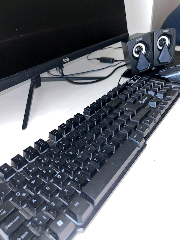 ikinci el az kullanılmış all in one pc gaming set up - 9
