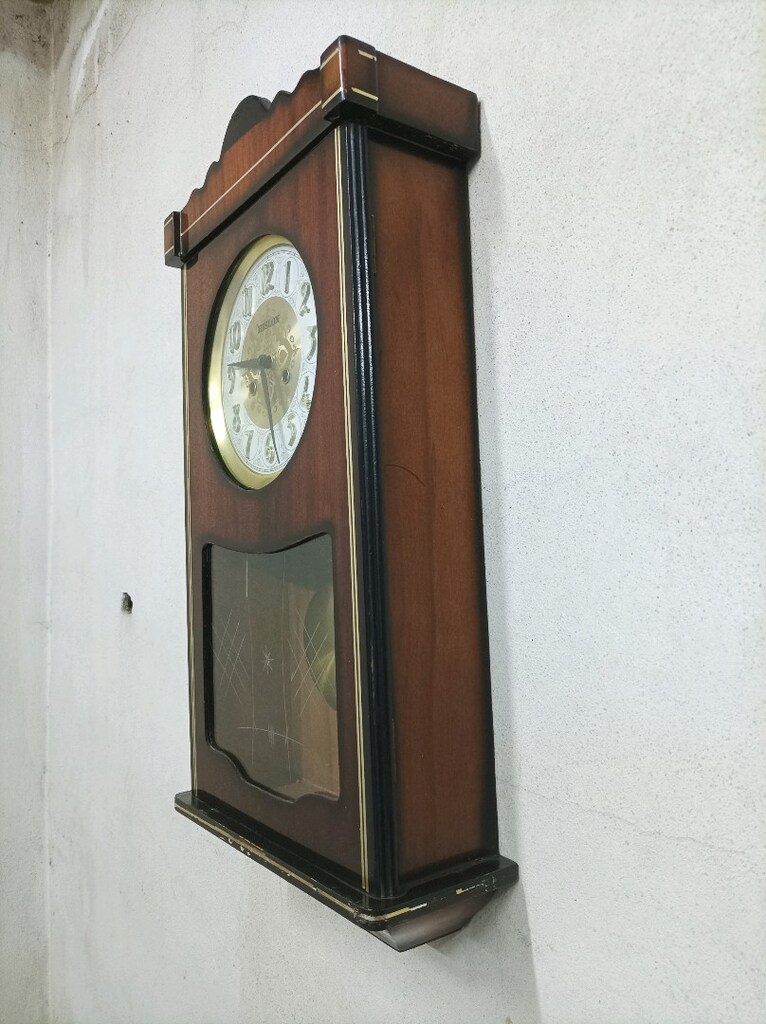 HISLON SARKAÇLI KURMALI DUVAR SAATİ. - 6