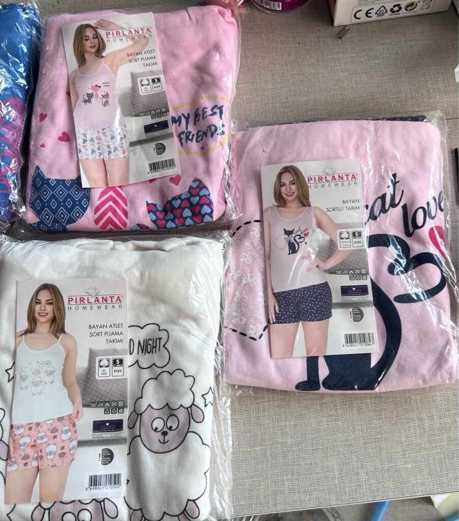 Atlet şort pijama Takım Toplu satış toplam 31 Adet - 6