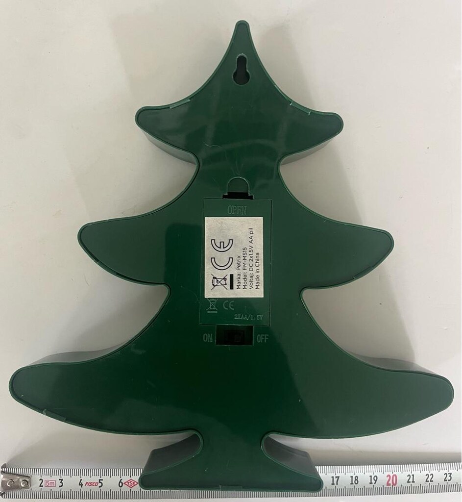 led ışık dekoratif noel yılbaşı çam dekor - 5