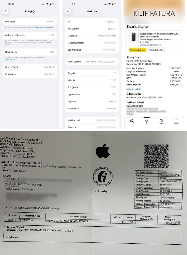 Iphone 16 Pro Max 1TB (Apple Türkiye Garantili) - 11