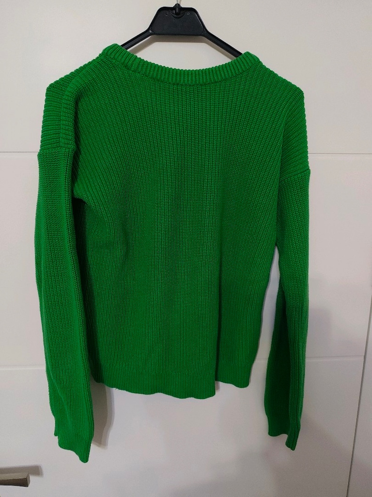 MUDO COLLECTİON (XS) KADIN KAZAK YEŞİL FİTİLLİ TRİKO -KAZAK - 3