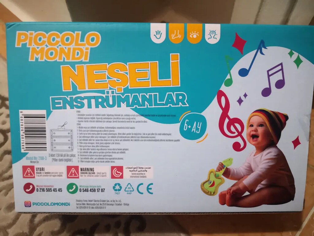 Oyuncak, neşeli enstrüman - 4