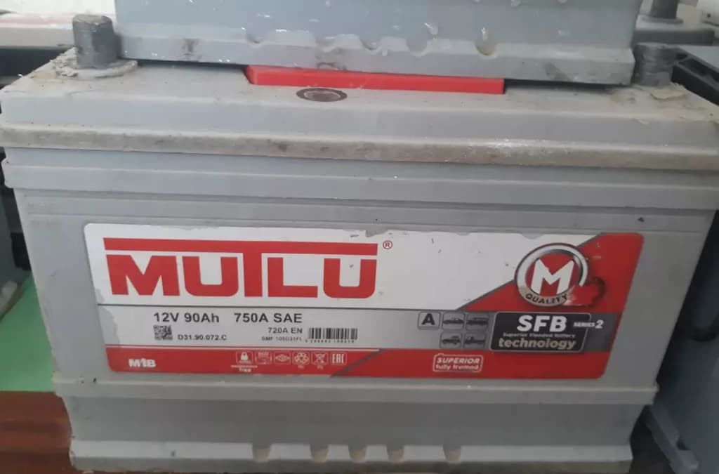 90 Amper akü
