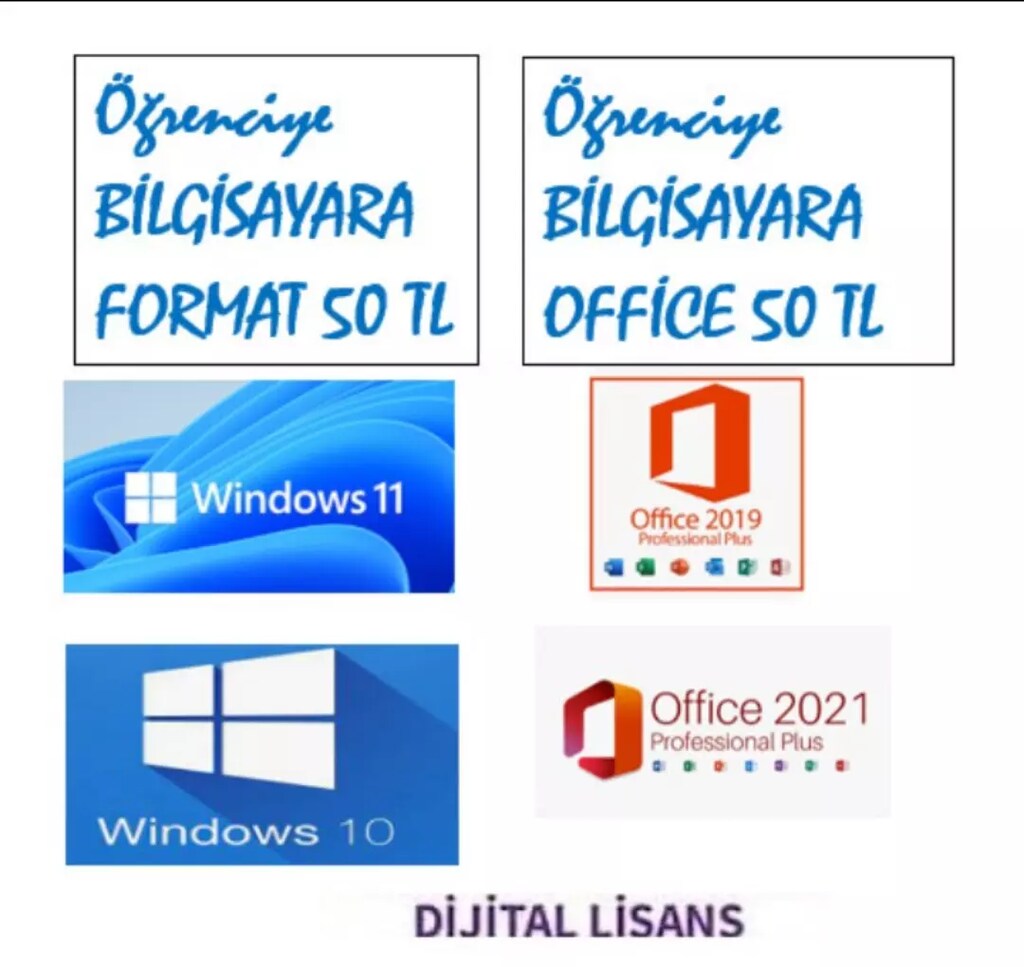 Bilgisayar a Format. Office 2019 | Türkiye'deki İkinci El Eşyaları Al ...