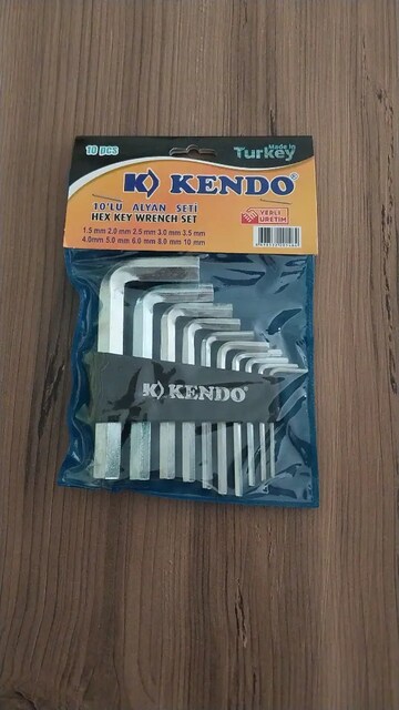 KENDO MARKA 10 lu alyan seti sıfır