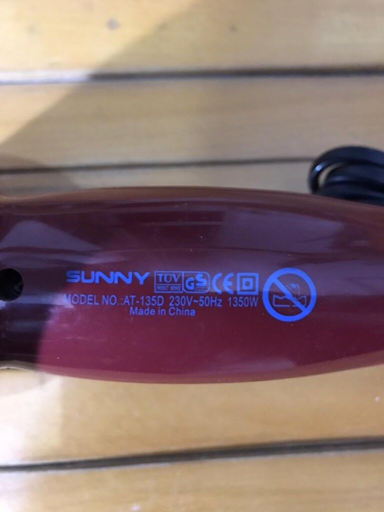 SUNNY AT-135D 1350 WAT SAÇ KIRUTMA MAKİNESİ - 4