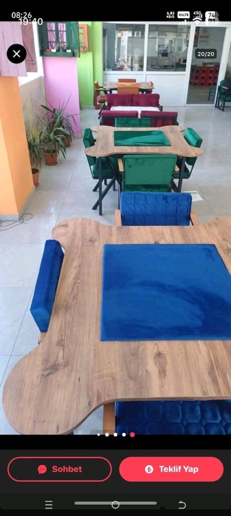 okey masa sandalye takimlari imalat - 2
