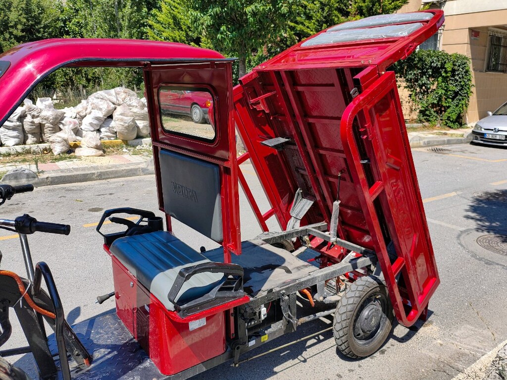 volta vt5 kabinli üç tekerlekli motor - 9