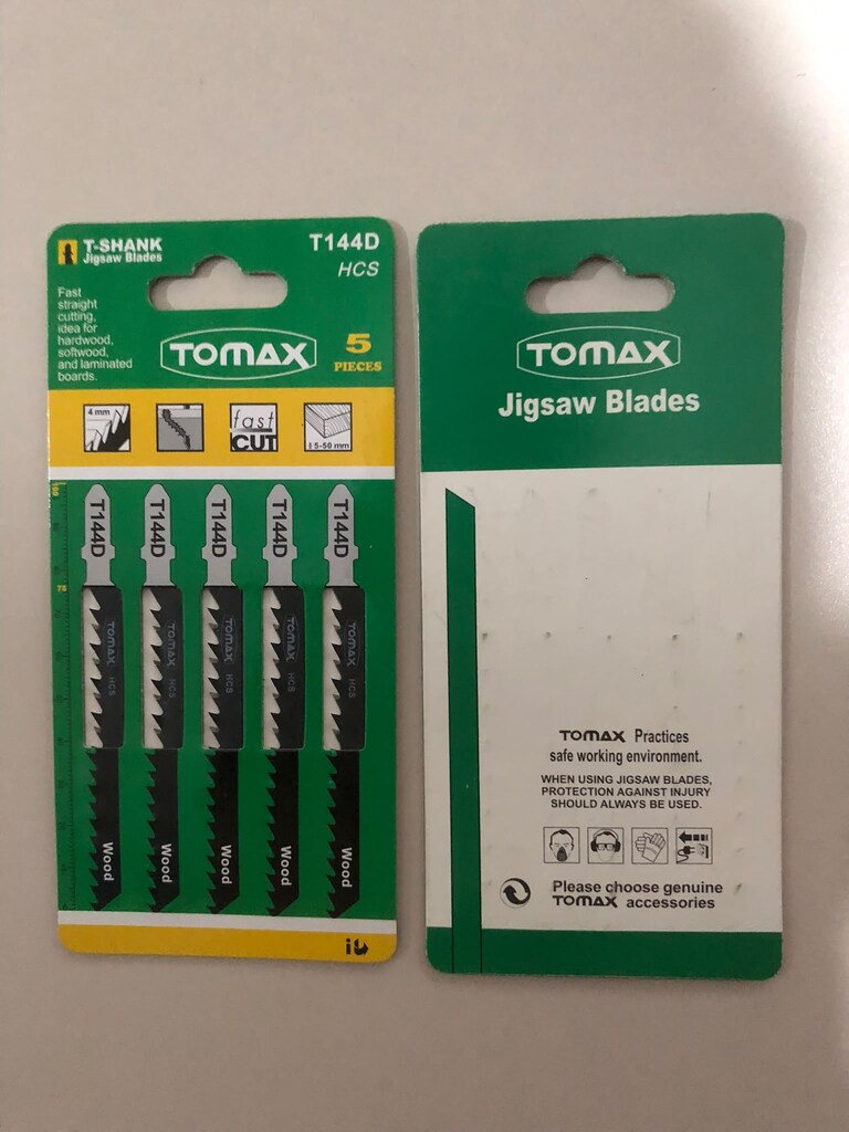 Tomax dekupaj testere bıçağı T144D 5li 2 paket - 2
