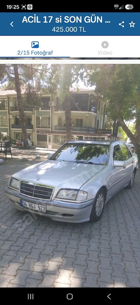 1998 C-200 ELEGANCE KLİMA SUNROOF BENZİN -LPG - 4