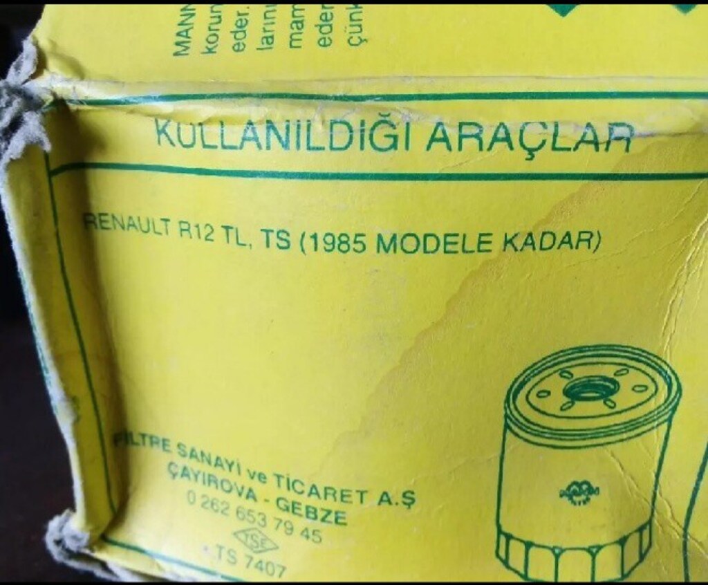BUJİ TAKIMI VE BİR ADET YAĞ FİLTRESİ RENO 12,TS İÇİN UYGUN - 4
