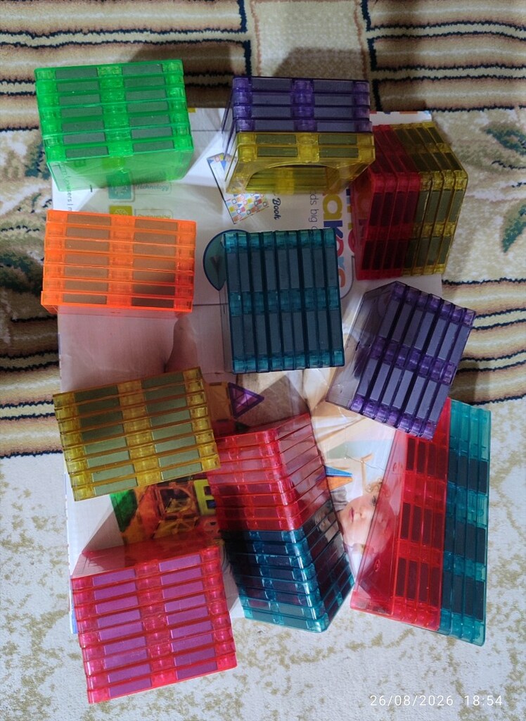 Magnetic blok 85 parça - 4