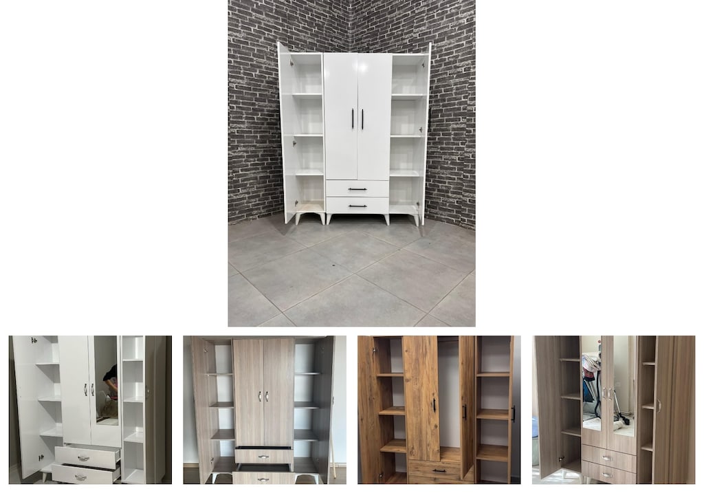 4 kapaklı elbise dolabı jxlhwjcajw - 2