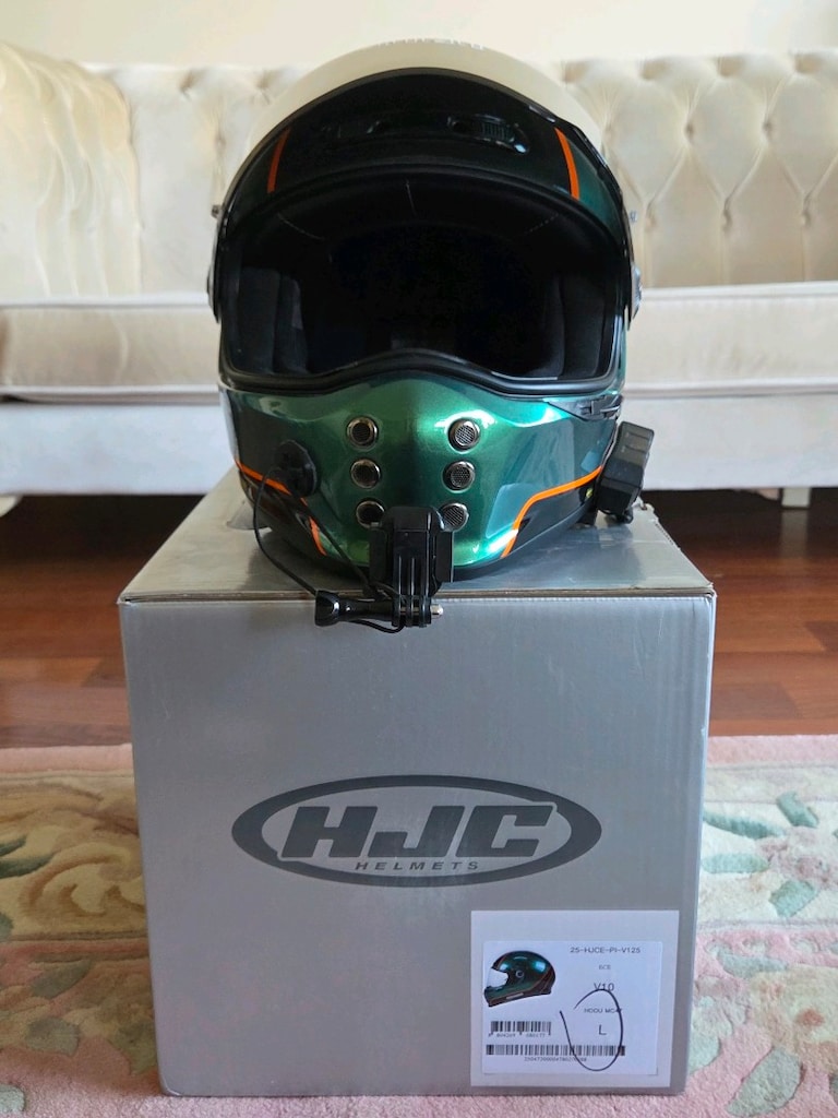 HJC V10 MOTOR KASKI (L BEDEN) - 2