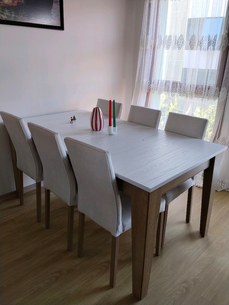 istikbal yemek odası takımı masa sandalye konsol - 2